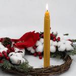 USP Lower Toxicity Pure Beeswax Candles Diy Rolled Beeswax Candles