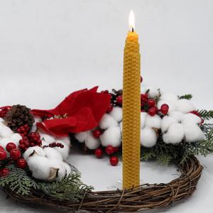 Quality USP Lower Toxicity Pure Beeswax Candles Diy Rolled Beeswax Candles wholesale