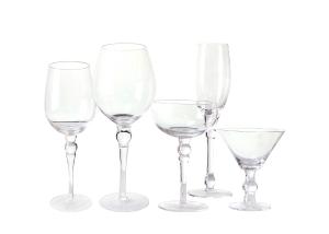 Quality CE Hand Blown Margarita Glasses , 7oz Margarita Coupe Glass Food Safety wholesale