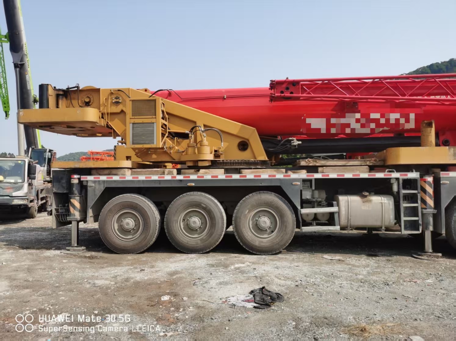 China Construction Lifting Equipment Cranes Hydraulic Truck Mounted Used SA NY STC1300C8 130t Mobile Truck Cranes Price for Sale