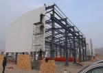 Large Span Steel Structure Warehouse Prefabricated Q345B / Q420B Material