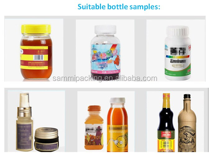 Easy-Operation Stickers Round Bottle Labeling Machine
