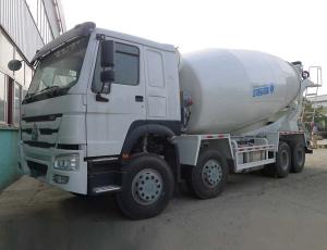 Quality Sinotruk Howo 8X4 Concrete Mixer Machine 12 CBM Capacity White Color wholesale