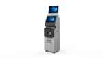21.5 Inch Self Service Kiosks Hotel Room Key Dispenser With Passport Scanner /