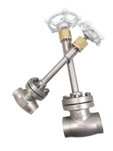 Quality PN40 Stainless Steel 304 Socket Weld Globe Valve Low Temperature wholesale