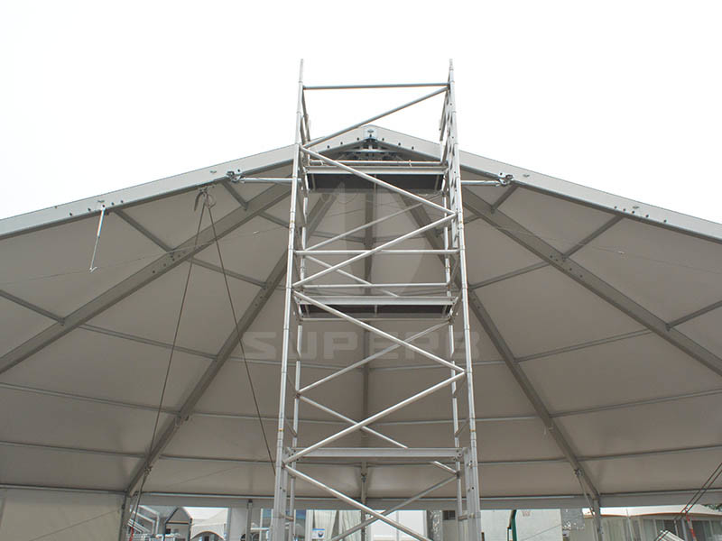 PVC Fabric Aluminium 25m Transparent Marquee Tent