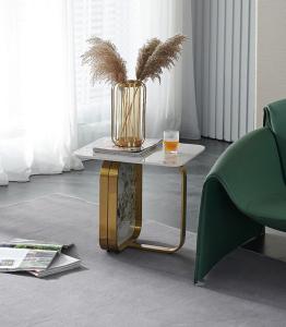 Quality Stainless Steel Marble Coffee End Table Occasional Tables Combination wholesale