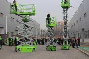 Quality Hydraulic Small Elevated Lift Platform 6m Working Height With 230kg Capacity wholesale