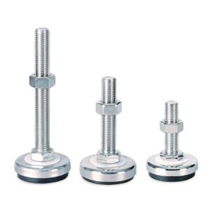 Quality Durable M6 Machine Leveling Feet / 28mm Metal Adjustable Feet wholesale
