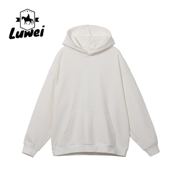 Custom Sublimation Pullover Logo Printing 100%Cotton Slimfit Embroidery Unisex