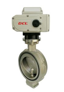 Quality IP67 Freezing Offset Eccentric Electric Butterfly Valve wholesale