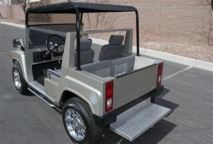 Quality Street Legal Electric Golf Carts Hammer Style Motorised Golf Carts With Big Head Lights wholesale