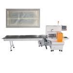 paper film Horizontal Flow Pack Machine 220V 4.25KW With Positioning Stop