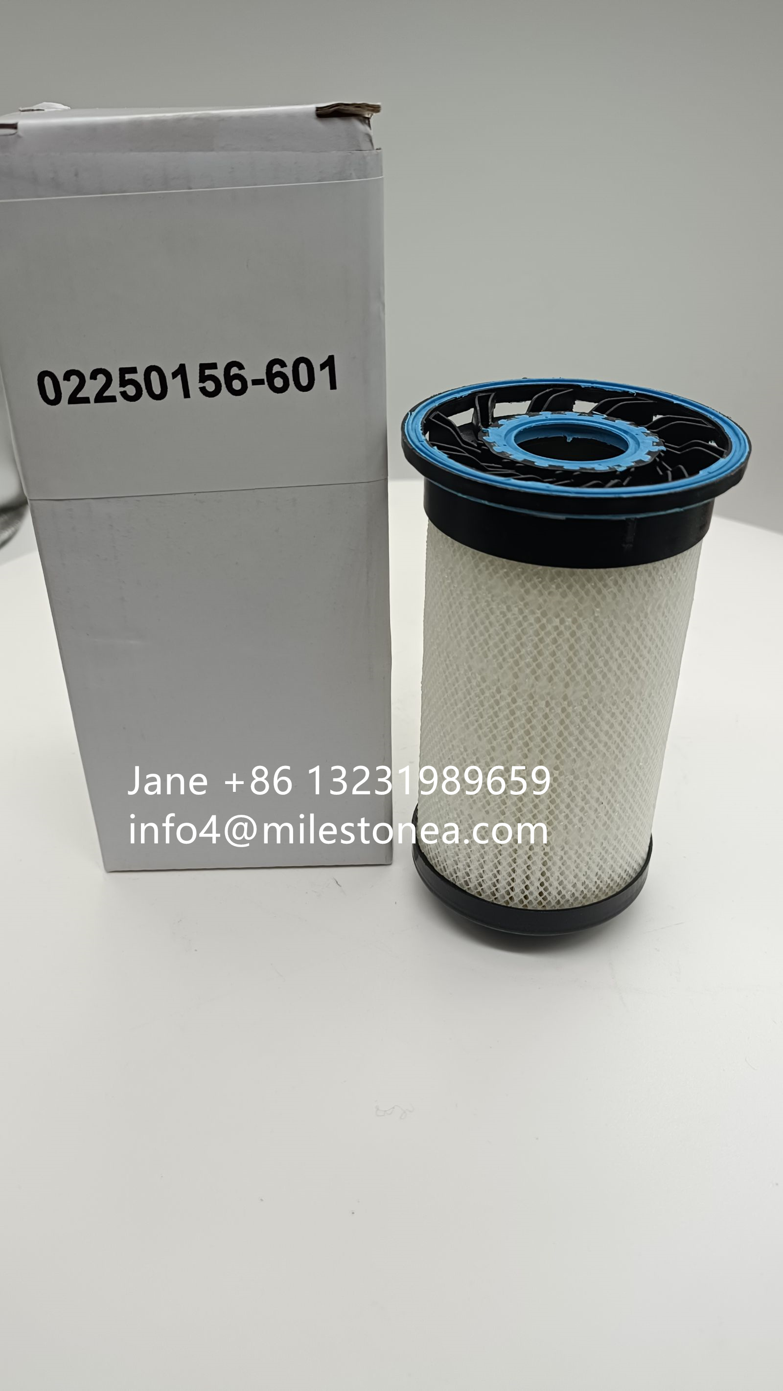 Best selling replacement oil filter 02250156-601 for screw air compressor parts with high quality