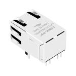 LPJ1026AWNL 10/100 Base-T Tab Up 1x1 Port RJ45 Female Connector With Green/Green