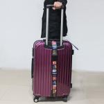 Fashionable Personalised Luggage Straps Adjustable No Harm To Human Body