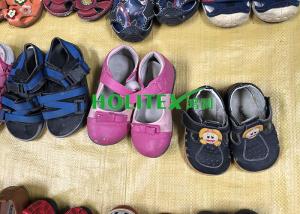 Quality Soft Second Hand Kids Shoes , Fashionable Used Leather Shoes For Childrens wholesale