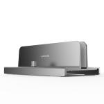 432g 34mm Thickness Alloy Vertical Laptop Stand / Upright Computer Stand