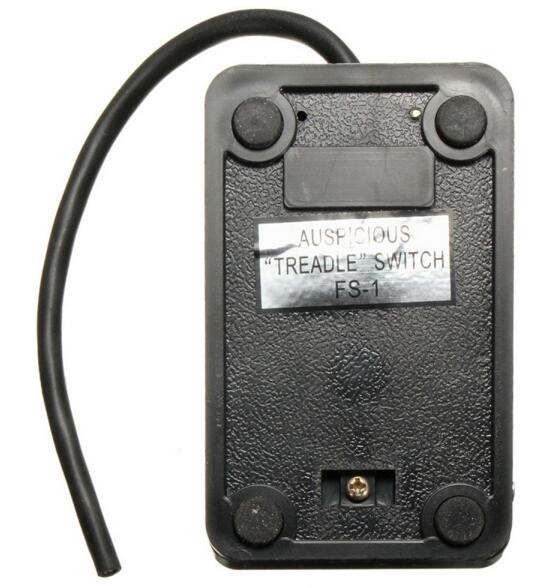 Hot SPDT Nonslip Plastic Momentary Electric Power Foot Pedal Switch
