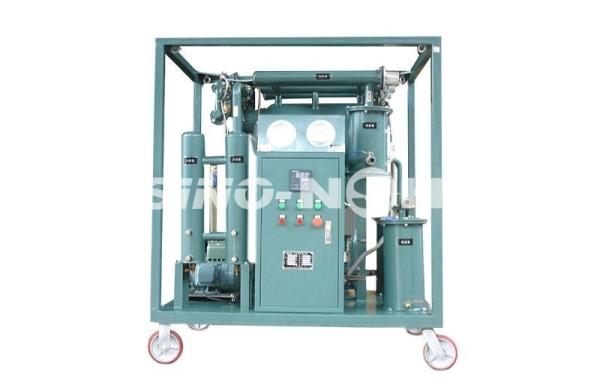 Single Axle Trailer Transformer Oil Purifier 6000L/H Single Stage Vacuum