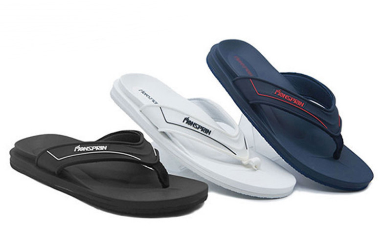 Sport Men Rubber Slipper Rubber EVA Soft PU Outsole Flip Flop