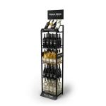 Self Vending Pet Dog Food Display Rack Supermarket Display Wire Racks For Retail