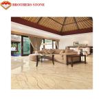 Turkish Crema Eva Marble Sofitel Gold Marble Stone Slab , Granite Kitchen Floor