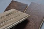 dark stained chinese maple hardwood flooring
