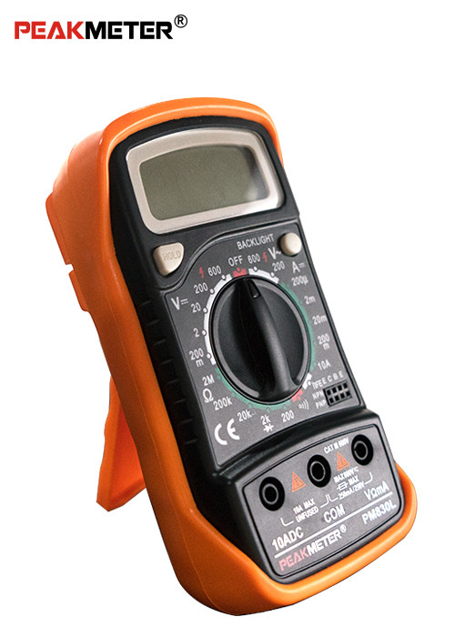 2000 Counts Data Hold Electrical Multi Tester , Manual Commercial Electric Multimeter