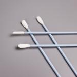 Double Layer Polyester Tipped Swabs Industrial Disposable Cleanroom Cotton Buds