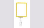 Adjustable Height Promotion Sign Holder Frame , Poster Plastic Snap Frames