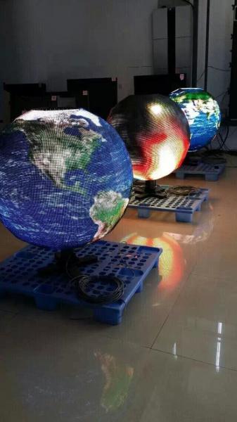 P4 SMD Full Color Curved Custom Led Display High Definition Wide Viewing Angle
