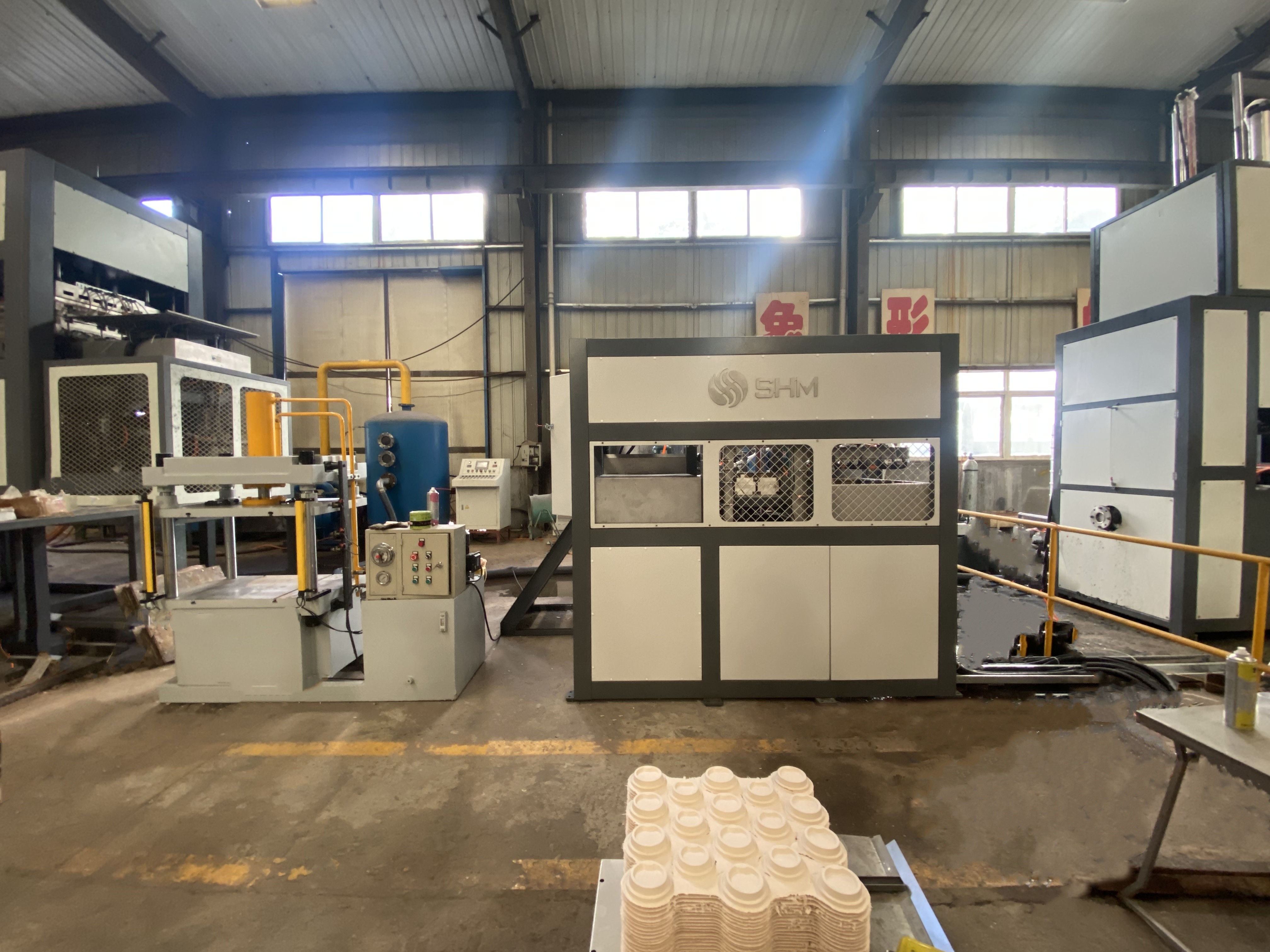 Mini paper cup lid making machine small automatic packing machine