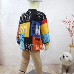 Cute Printing Kids Sweater Baby Boys Knit Casual All-match Boutique Sweater Coat