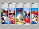 Fashion Refillable Plastic Electric Lighter with EU Standard ISO 9994 and