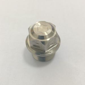 Quality Polish Titanium Motorcycle Parts Engine Oil Filter Cup Plug Cover Screws wholesale