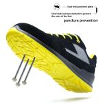 S3 Athletic Style Work Shoes Anti Impact Waterproof Outdoor Work Shoes Slip