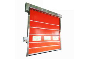 Quality Industrial 304 Stainless Steel Frame High Speed Door For Internal and External Areas wholesale
