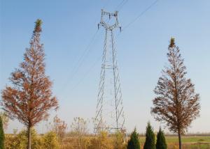 Quality Hot DIP Galvanized Electric Transmission Tower Angle Metal Latticed Tower wholesale