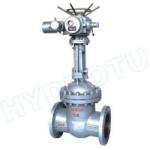 PN 0.25 - 6.4 Mpa Electric/ Manual Flanged Gate Valve / Sluice Valve for Hydro