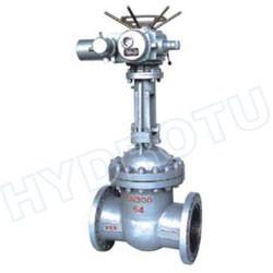 Quality DN50 - 1600 mm Electric / Manual Drived Flanged Gate Valve / Sluice Valve wholesale