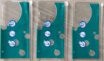 TUV SA8000 PVC Plastic Pouch bag Custom Travel Clear Transparent 0.25mm For