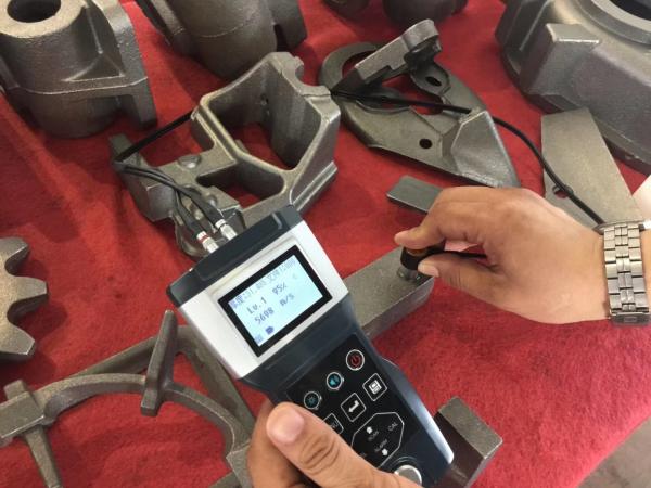 1000 Data Memory Ultrasonic Velocity Meter Ultrasonic Thickness Measurement