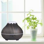 Ultrasonic Atomizer Office Household Air Purifier Wood Grain Aromatherapy