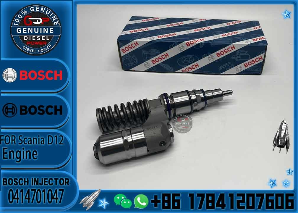 Hot sale DJS Diesel engine Auto Parts Fuel Nozzle Unit Injector 0414701047 1920420 For Scania UIS/PDE Industrial BB ZP S