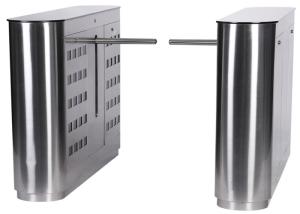 Quality 304 Stainless Steel Mechanical Antipinch Auto Drop Arm Turnstile wholesale