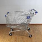 240L Convenience Store Galvanized European Market Supermarket Shopping Trolley