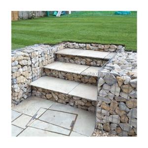 Quality Galvanized / PVC Coated Gabion Cage Durable Gabion Stone Basket wholesale