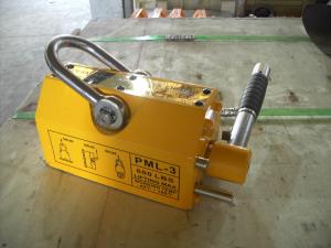 Quality Yellow Magnetic Lifting Equipment 600lbs , 3.5 Times Overload wholesale