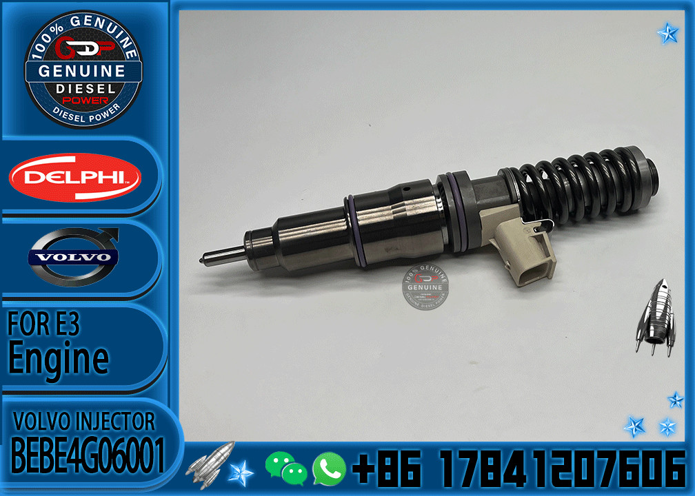 Common Rail Fuel Injector BEBE4G06001 BEBE5L17001 BEBE4L00001 BEBE4L00002 BEBE4L00102 BEBE4L00001 BEBE4L00002